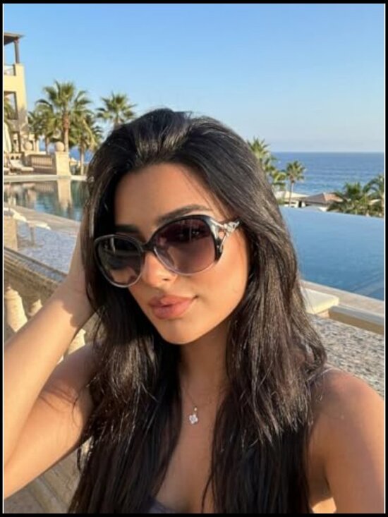 Trendy Oversized Polarized Sunglasses UV400 Protection for Women main image 7